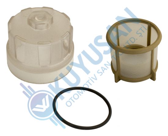Filter repair kit, with filter housing
