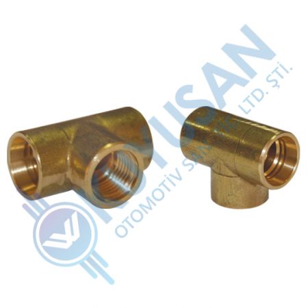 THREE-WAY T UNION COUPLING