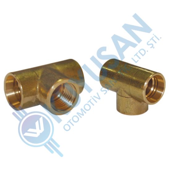 THREE-WAY T UNION COUPLING